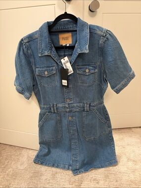 Paige Denim Button-Up dress - Blue - new
With tags